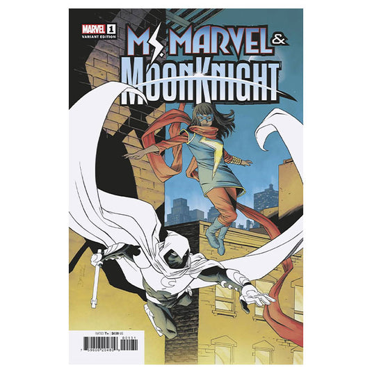 Ms Marvel And Moon Knight - Issue 1 Shalvey Variant