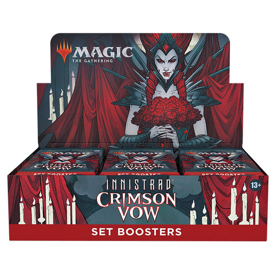 Magic the Gathering - Innistrad - Crimson Vow - Set Booster Box (30 Packs)