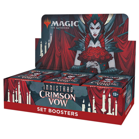 Magic the Gathering - Innistrad - Crimson Vow - Set Booster Box (30 Packs)