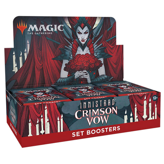 Magic the Gathering - Innistrad - Crimson Vow - Set Booster Box (30 Packs)