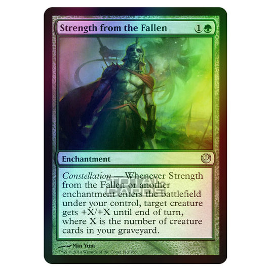 Magic the Gathering - Journey into Nyx - Strength from the Fallen (Holo) - 143/165