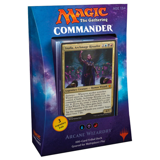 Magic The Gathering - Commander 2017 Deck - Arcane Wizardry