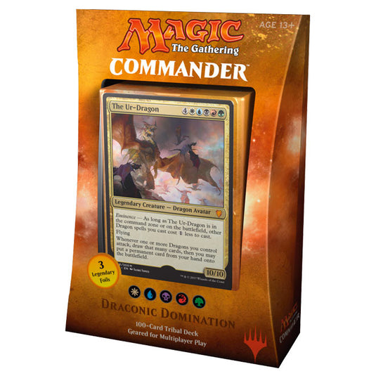 Magic The Gathering - Commander 2017 Deck - Draconic Domination