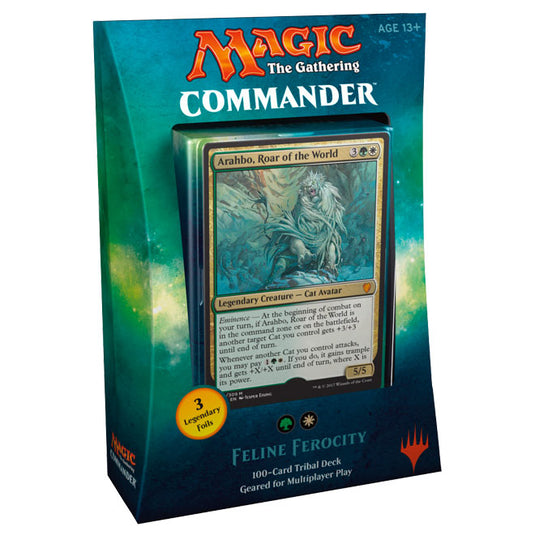 Magic The Gathering - Commander 2017 Deck - Feline Ferocity
