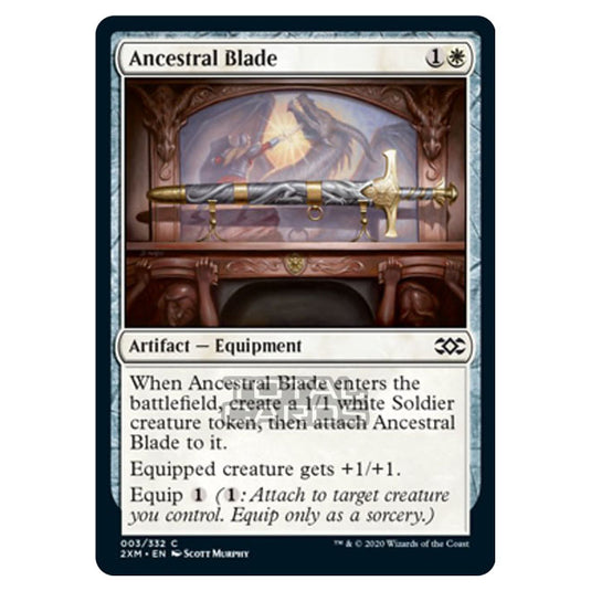 Magic The Gathering - Double Masters - Ancestral Blade - 3/384