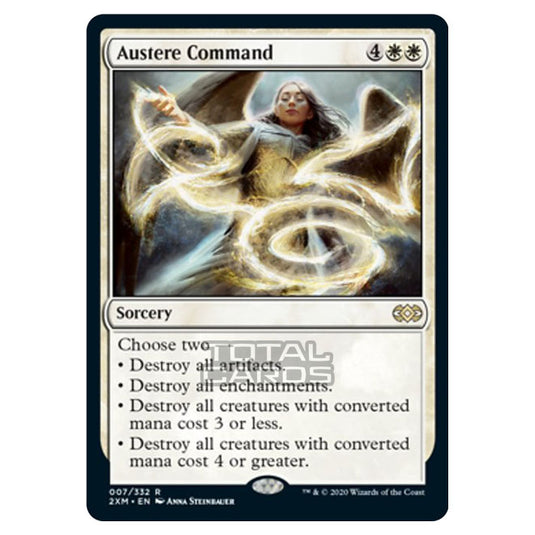 Magic The Gathering - Double Masters - Austere Command - 7/384