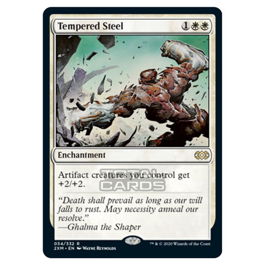 Magic The Gathering - Double Masters - Tempered Steel - 34/384