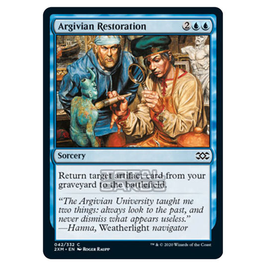 Magic The Gathering - Double Masters - Argivian Restoration - 42/384