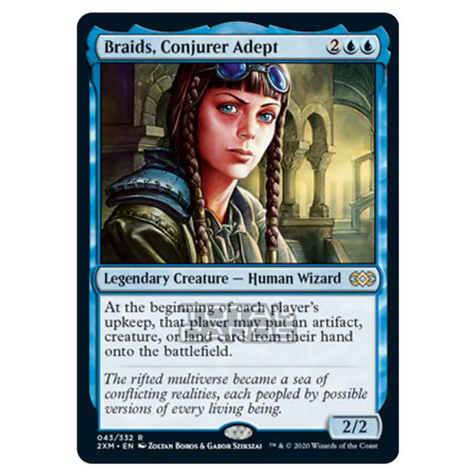 Magic The Gathering - Double Masters - Braids, Conjurer Adept - 43/384