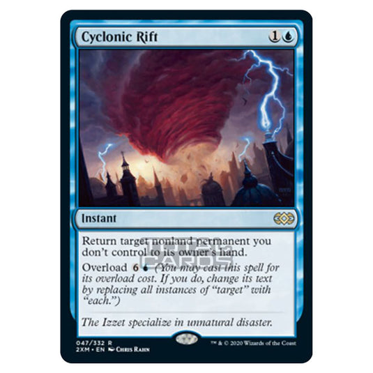 Magic The Gathering - Double Masters - Cyclonic Rift - 47/384