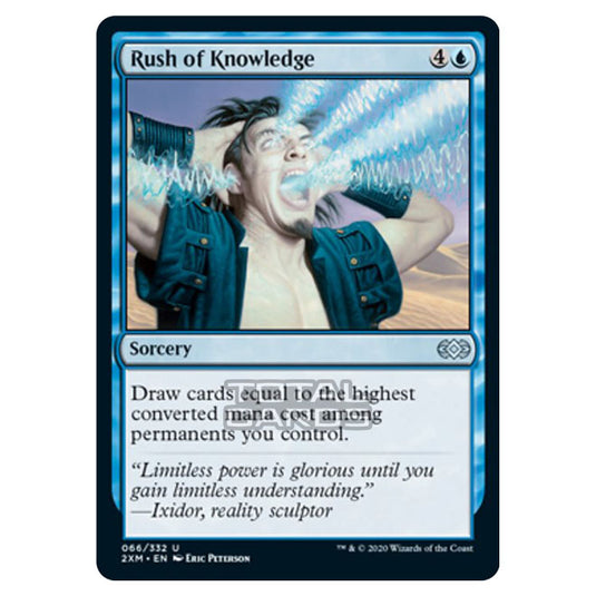 Magic The Gathering - Double Masters - Rush of Knowledge - 66/384