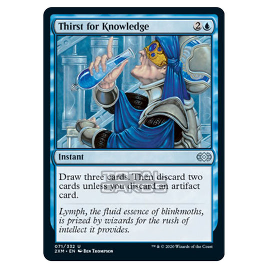 Magic The Gathering - Double Masters - Thirst for Knowledge - 71/384