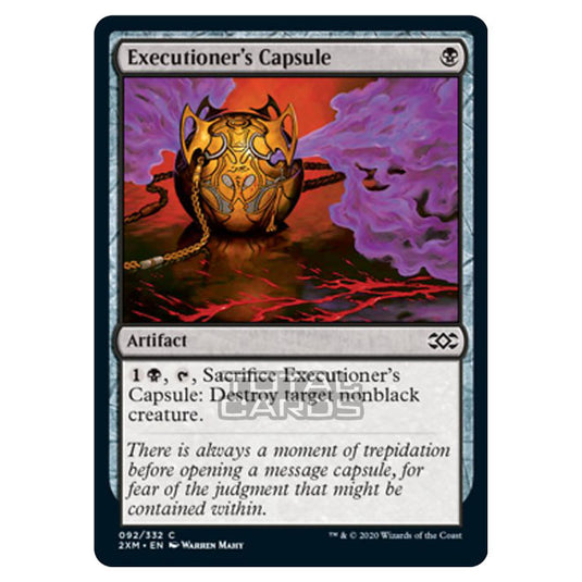 Magic The Gathering - Double Masters - Executioner's Capsule - 92/384