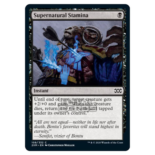 Magic The Gathering - Double Masters - Supernatural Stamina - 108/384