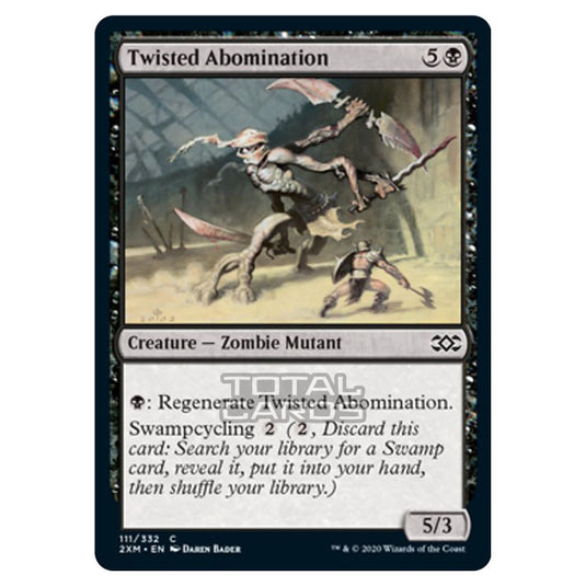 Magic The Gathering - Double Masters - Twisted Abomination - 111/384