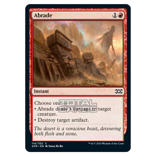 Magic The Gathering - Double Masters - Abrade - 114/384