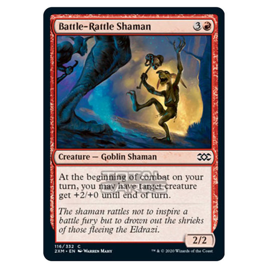 Magic The Gathering - Double Masters - Battle-Rattle Shaman - 116/384