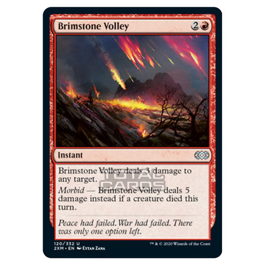 Magic The Gathering - Double Masters - Brimstone Volley - 120/384