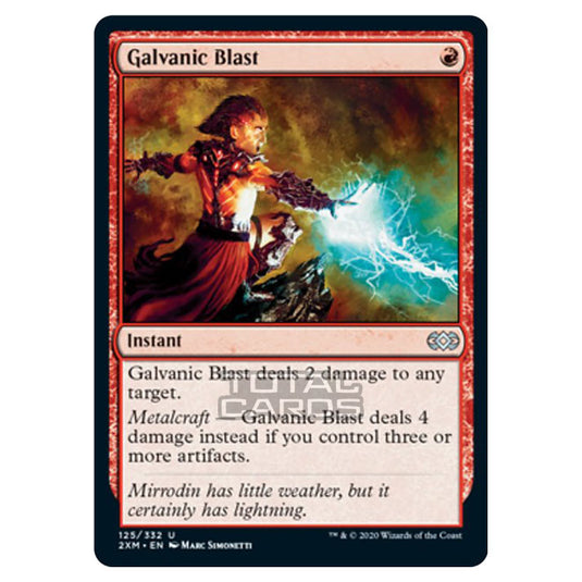 Magic The Gathering - Double Masters - Galvanic Blast - 125/384