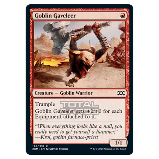 Magic The Gathering - Double Masters - Goblin Gaveleer - 126/384