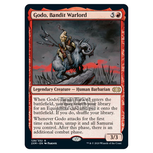 Magic The Gathering - Double Masters - Godo, Bandit Warlord - 128/384