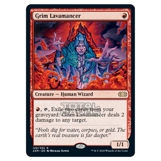 Magic The Gathering - Double Masters - Grim Lavamancer - 129/384