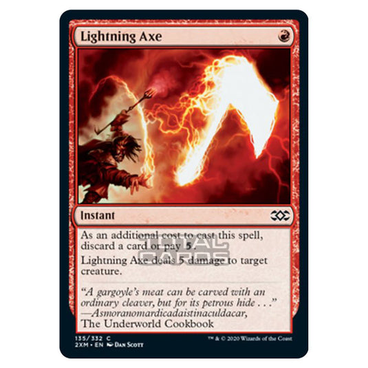 Magic The Gathering - Double Masters - Lightning Axe - 135/384