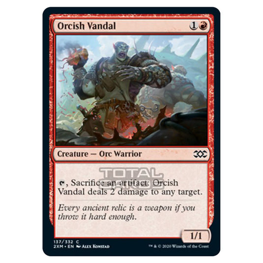 Magic The Gathering - Double Masters - Orcish Vandal - 137/384