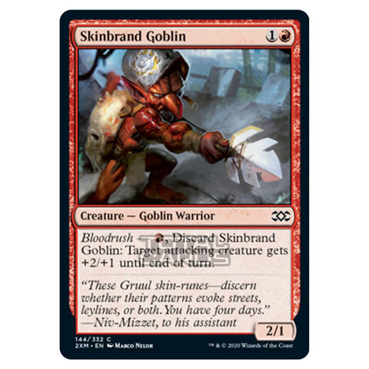 Magic The Gathering - Double Masters - Skinbrand Goblin - 144/384