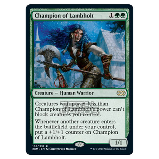 Magic The Gathering - Double Masters - Champion of Lambholt - 156/384