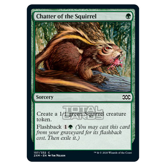 Magic The Gathering - Double Masters - Chatter of the Squirrel - 157/384