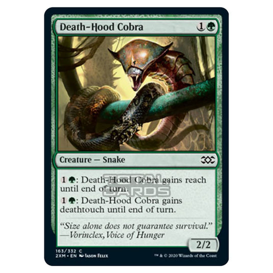 Magic The Gathering - Double Masters - Death-Hood Cobra - 163/384