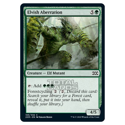 Magic The Gathering - Double Masters - Elvish Aberration - 165/384