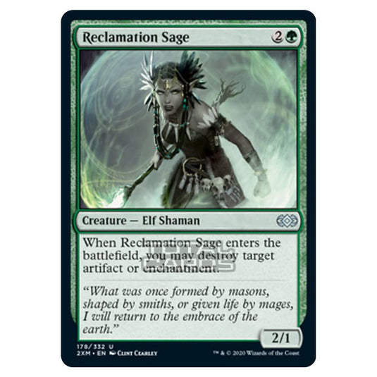 Magic The Gathering - Double Masters - Reclamation Sage - 178/384