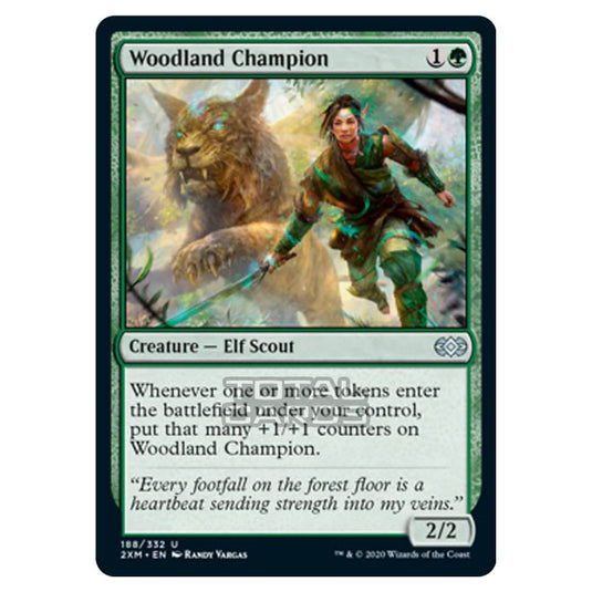 Magic The Gathering - Double Masters - Woodland Champion - 188/384