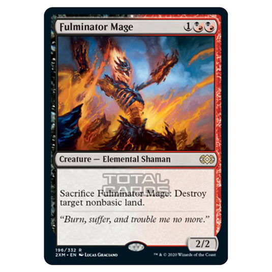 Magic The Gathering - Double Masters - Fulminator Mage - 196/384