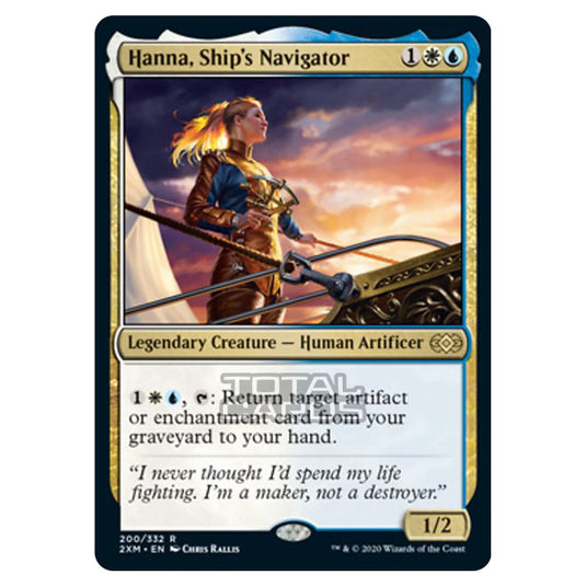 Magic The Gathering - Double Masters - Hanna, Ship's Navigator - 200/384