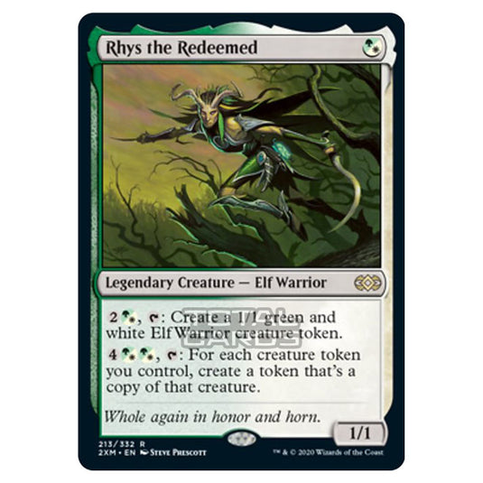 Magic The Gathering - Double Masters - Rhys the Redeemed - 213/384