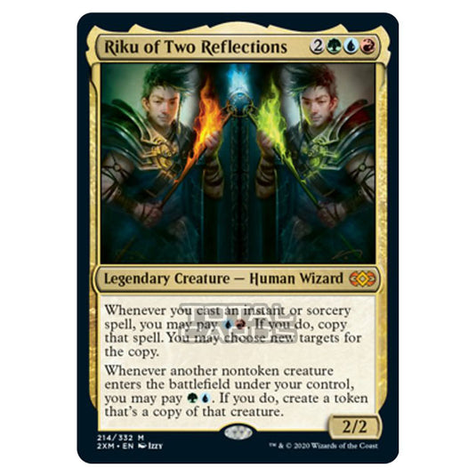 Magic The Gathering - Double Masters - Riku of Two Reflections - 214/384