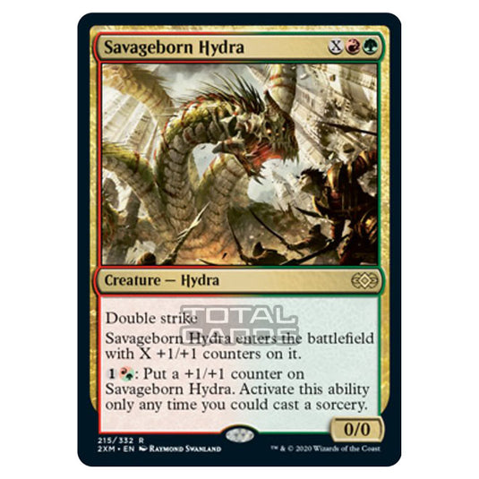 Magic The Gathering - Double Masters - Savageborn Hydra - 215/384