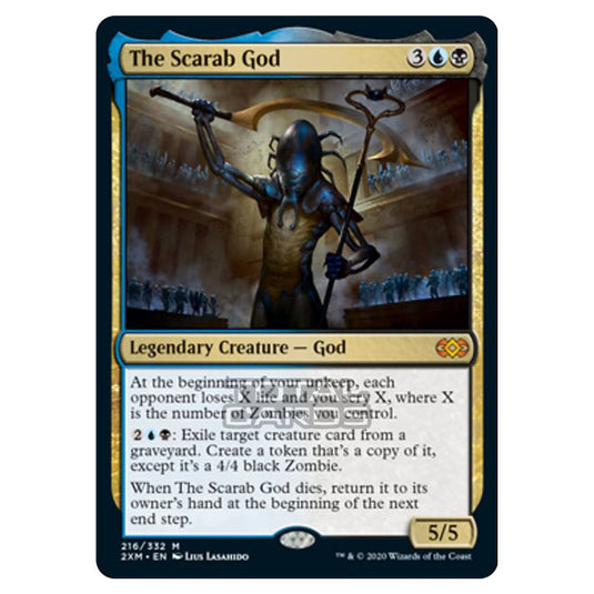 Magic The Gathering - Double Masters - The Scarab God - 216/384