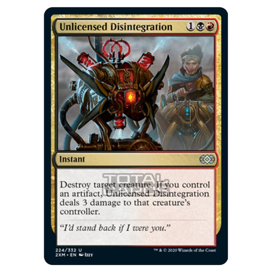 Magic The Gathering - Double Masters - Unlicensed Disintegration - 224/384