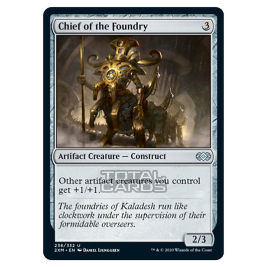 Magic The Gathering - Double Masters - Chief of the Foundry - 238/384