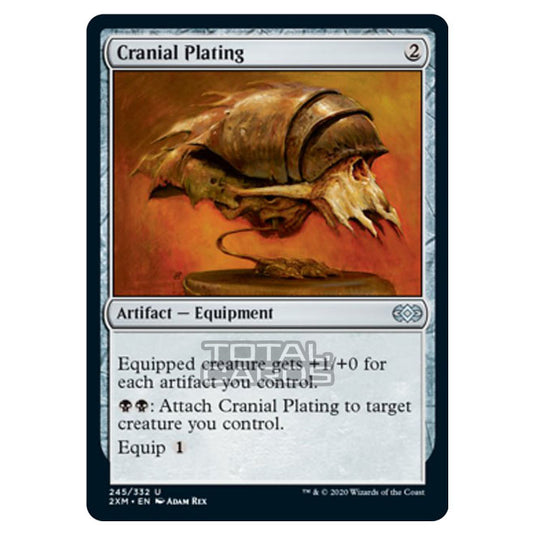 Magic The Gathering - Double Masters - Cranial Plating - 245/384