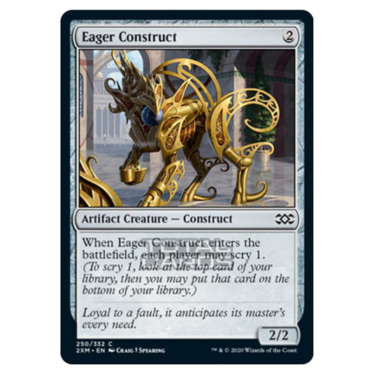 Magic The Gathering - Double Masters - Eager Construct - 250/384