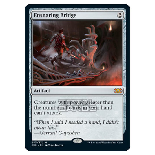 Magic The Gathering - Double Masters - Ensnaring Bridge - 253/384