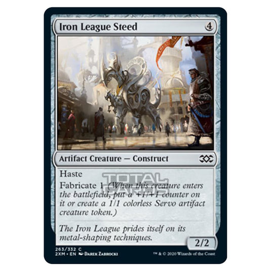 Magic The Gathering - Double Masters - Iron League Steed - 263/384