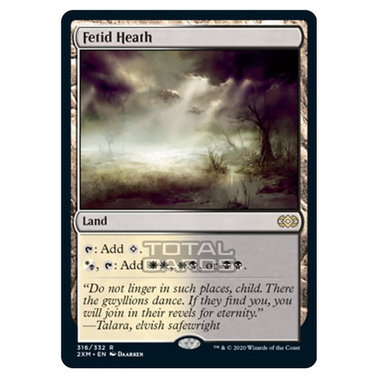 Magic The Gathering - Double Masters - Fetid Heath - 316/384