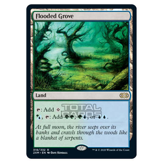 Magic The Gathering - Double Masters - Flooded Grove - 318/384