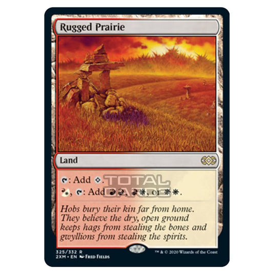 Magic The Gathering - Double Masters - Rugged Prairie - 325/384